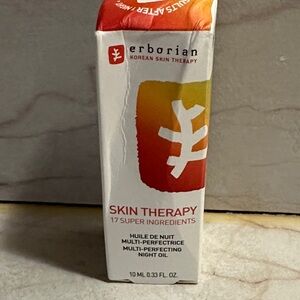 Erborian Skin Therapy Night Oil - White and Orange
